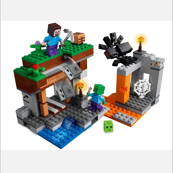 LEGO Minecraft The Abandoned Mine Building Toy 21166 Zombie NIB - Picture 12 of 12